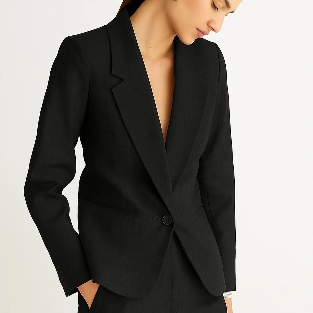 J. Crew Parke blazer in stretch linen blend